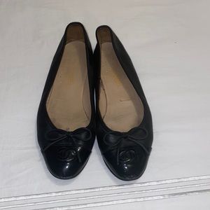Chanel flats size 38 1/2